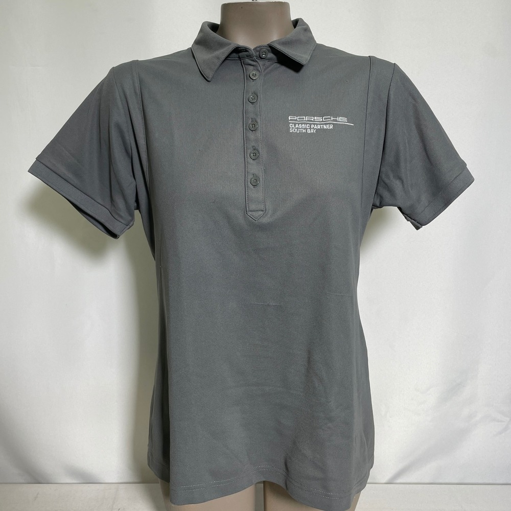 Porsche Classic Partner South Bay OGIO Grey Polo Shirt Women's MEDIUM